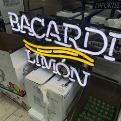 Bacrdi Lemon Neon Sign