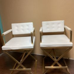 TOV White directors Stools