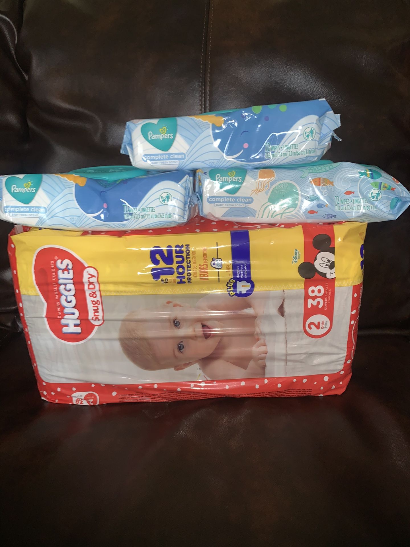 Huggies & pampers bundle