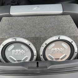 2 12”inch Boss Subwoofer