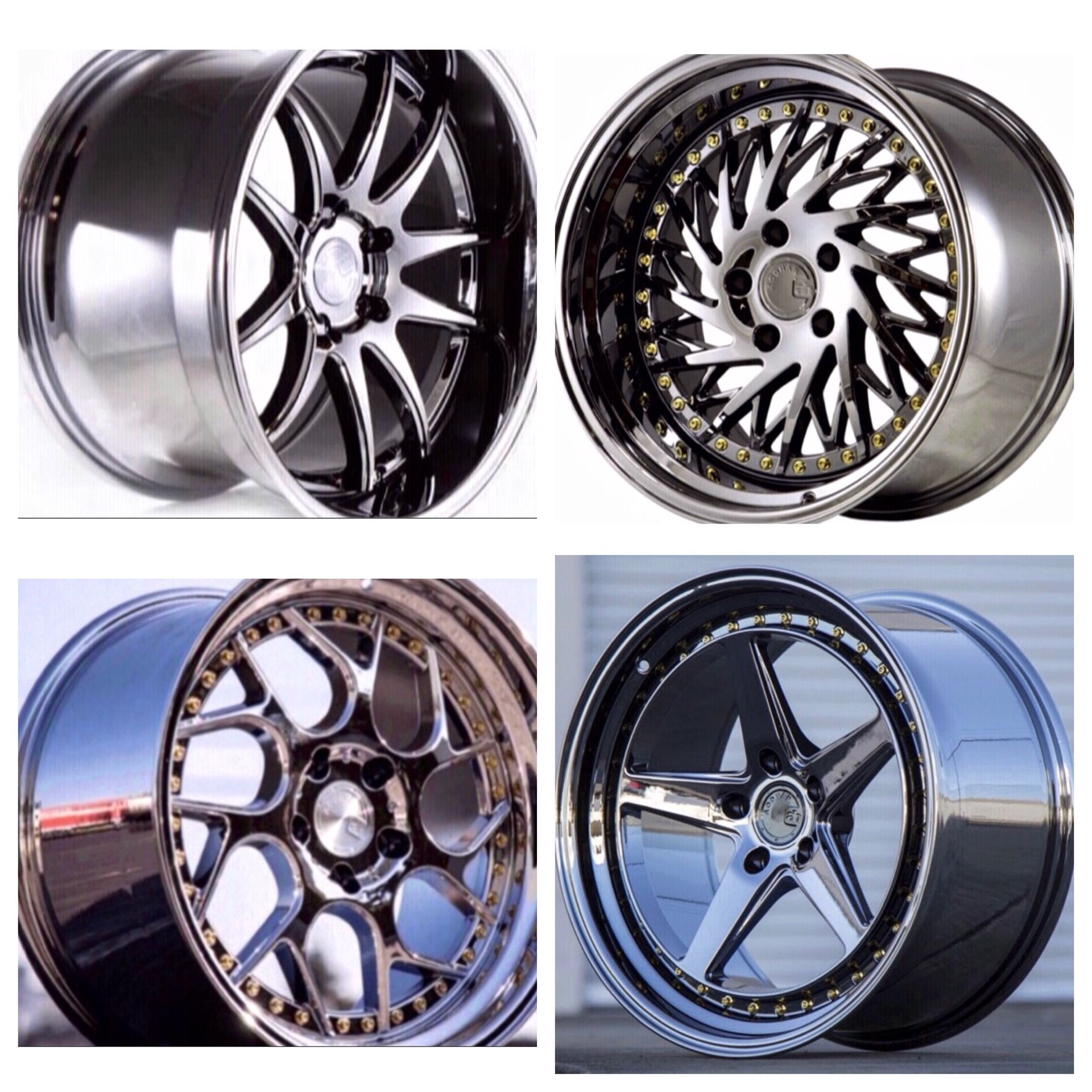Aodhan 18 inch Rim 5x100 5x120 5x114 (only 50 down payment/ no credit check)