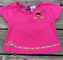 Vintage 2003 Dora the Explorer & Boots Shirt 3T | Y2K Nick Jr