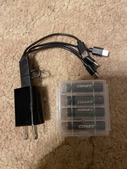 COAST Lithium Ion Rechargeable AAA Batteries