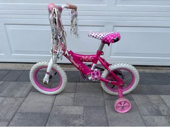 Minnie Mouse Toddler Bike with Training Wheels
