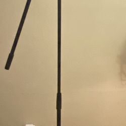 Musician's Gear Tripod Mic Stand W/Telescoping Boom Black.