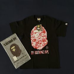 Pink bape tee