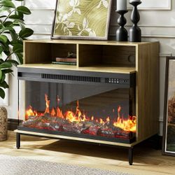 Modern stand tv / fireplace, new