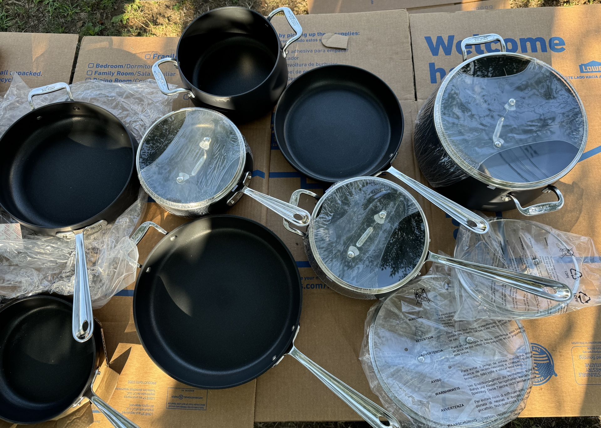 All-Clad HA1 Cookware Set 13 Piece.