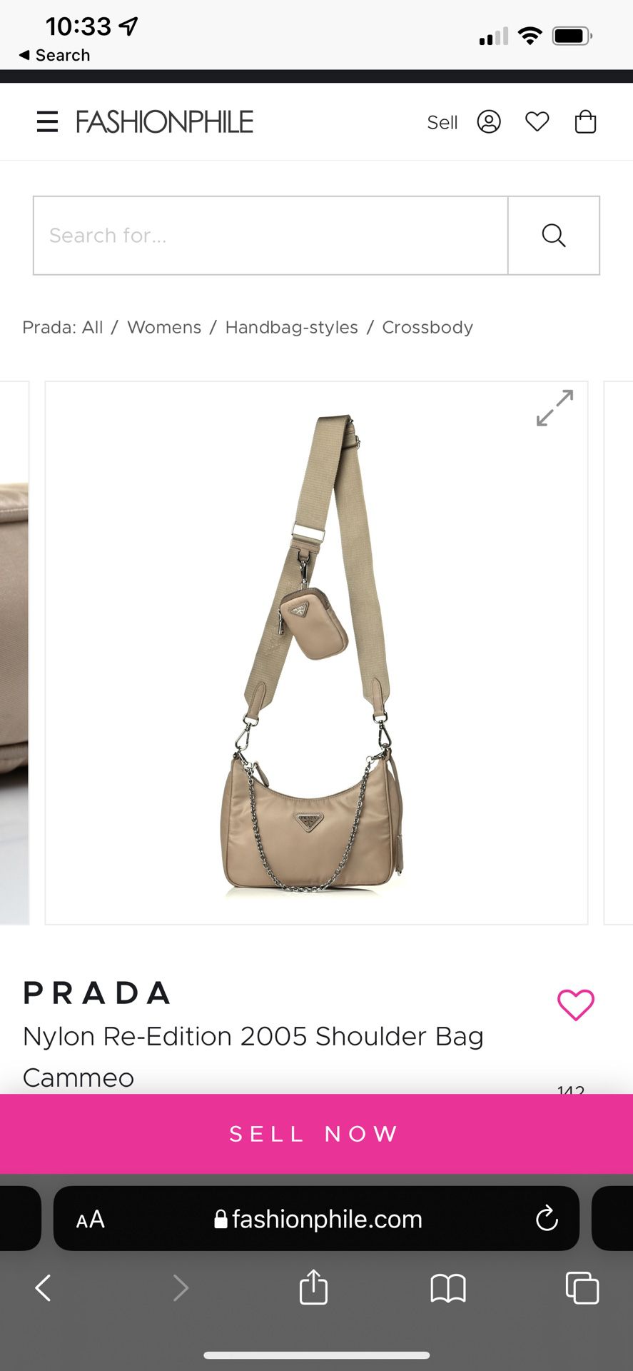 Brand New Prada Bag. $375. Firm.