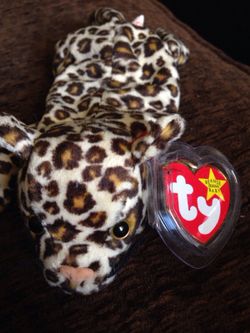Fourth to fifth generation beanie baby "Freckles"