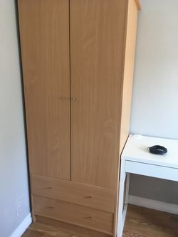 Wardrobe / Armoire with 2 Drawers