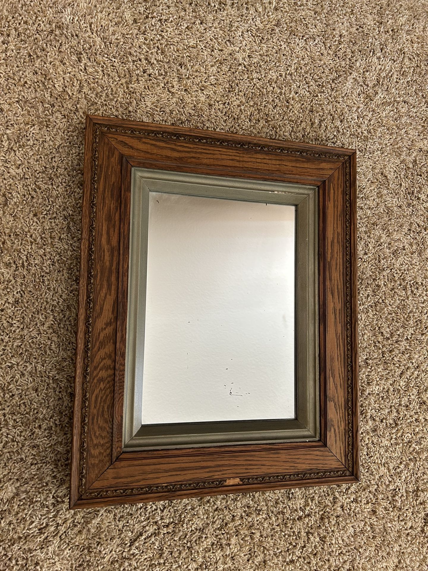 Antique Mirror. 17” X 21”