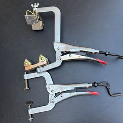 Strong hand fab clamps like new