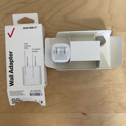 Original Verizon 20W USB-C Fast Charger Power Adapter for iPhones Galaxy Tablets 