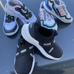 Girls Nike &puma #9c