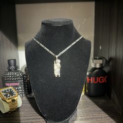 .925 Silver San Judas Pendant 
