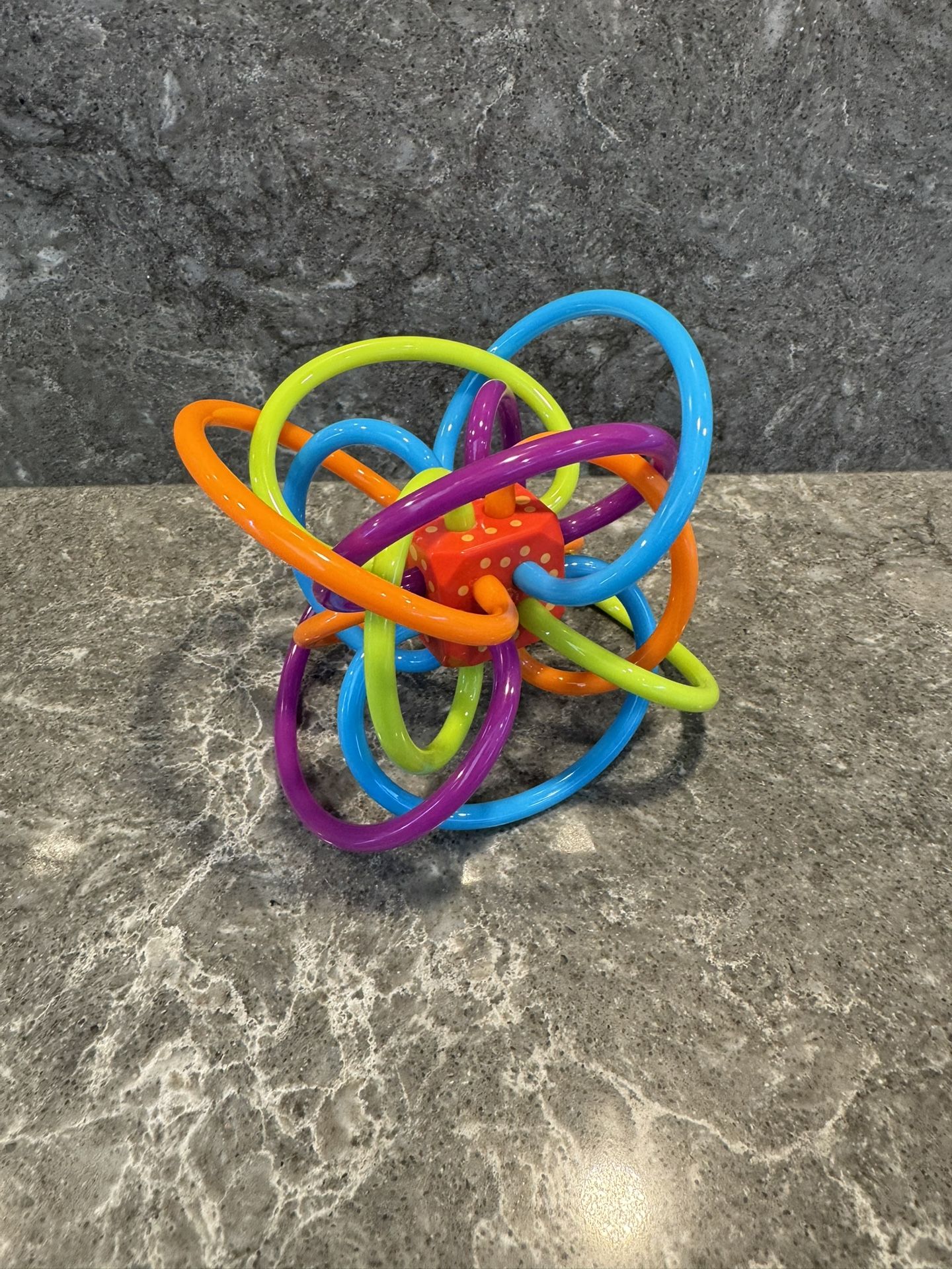 Manhattan Toy Winkel Rattle & Sensory Teether Toy Ball