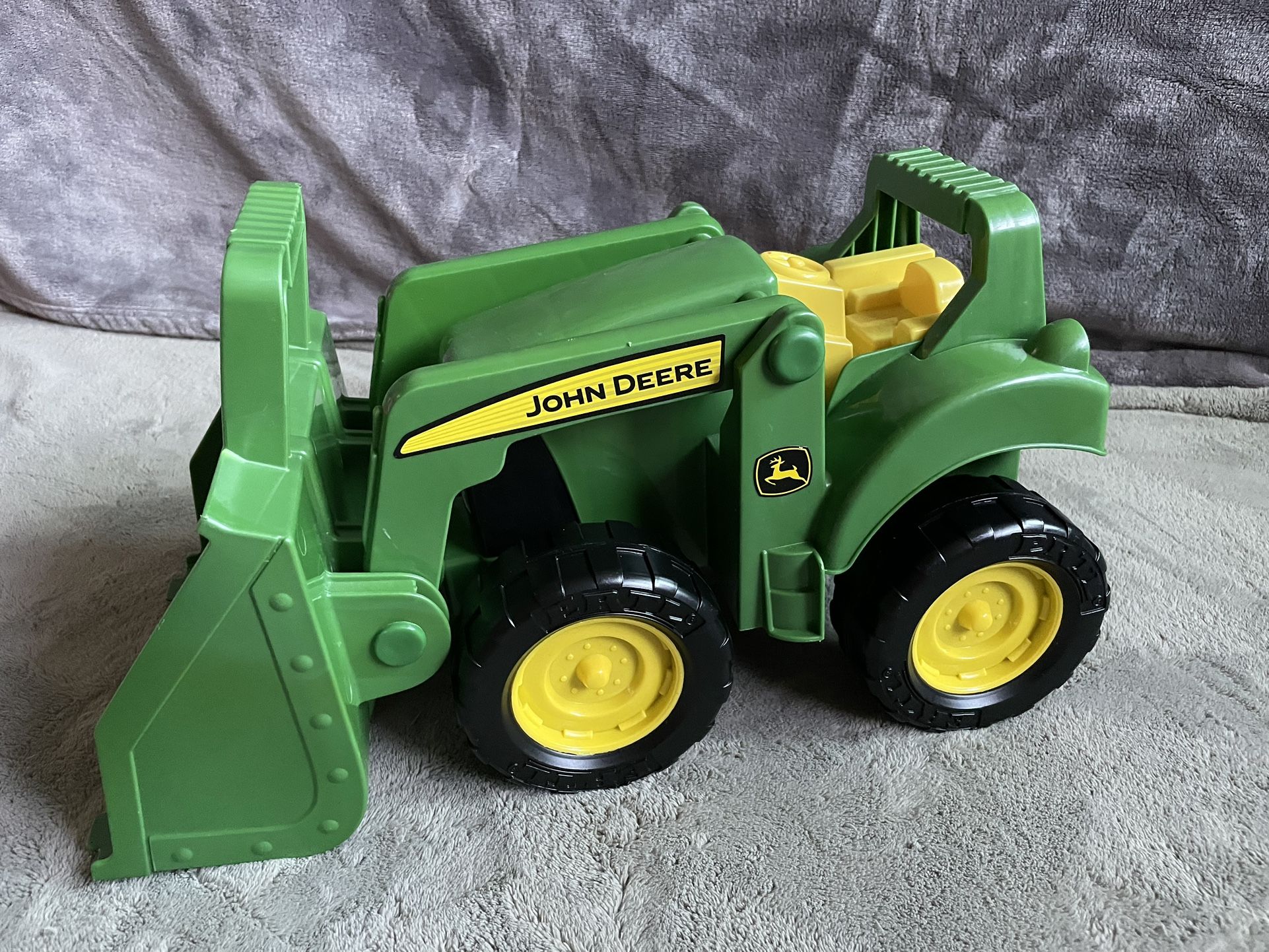 Large John Deere Bulldozer Toy Construction Truck