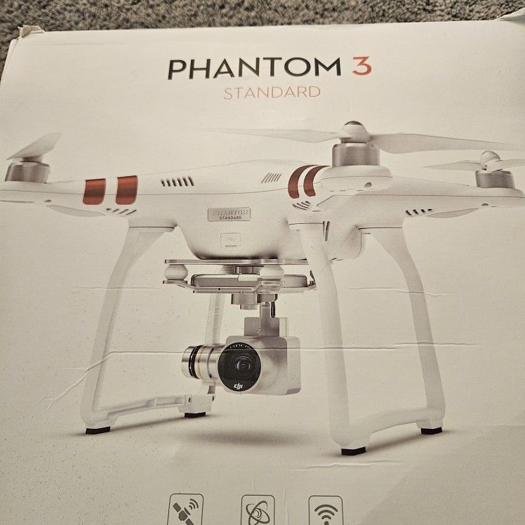 DJI Phantom 3 Standard Quadcopter Camera Drone - USED