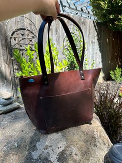 Portland Leather Co Shoulder Tote
