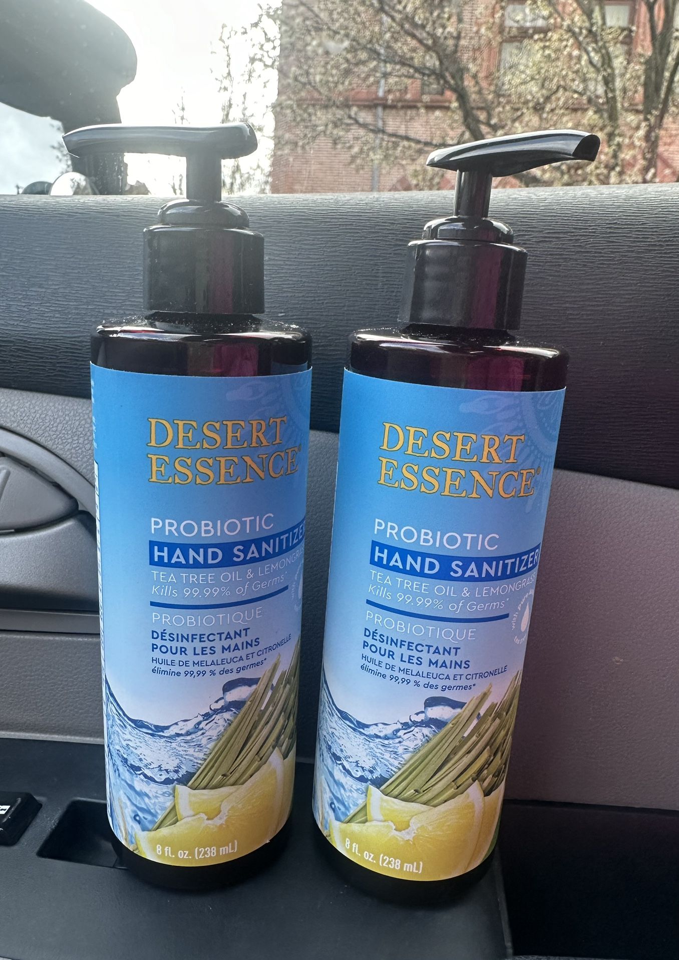 Desert Essence, Tea Tree Oil & Lemongrass Probiotic Hand Sanitizer