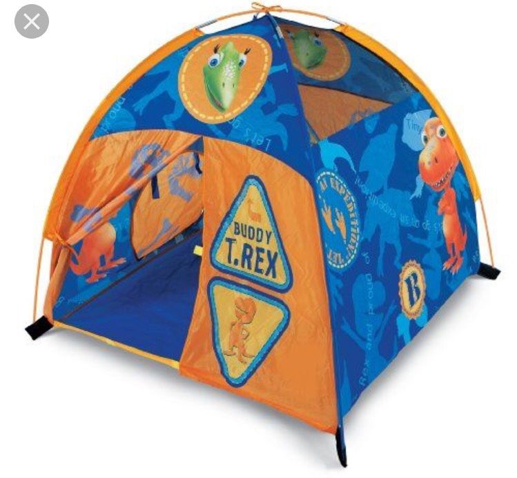Dinosaur train camping tent for kids