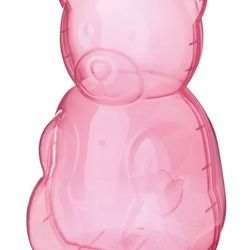 Gummy bear Clear Pink Container