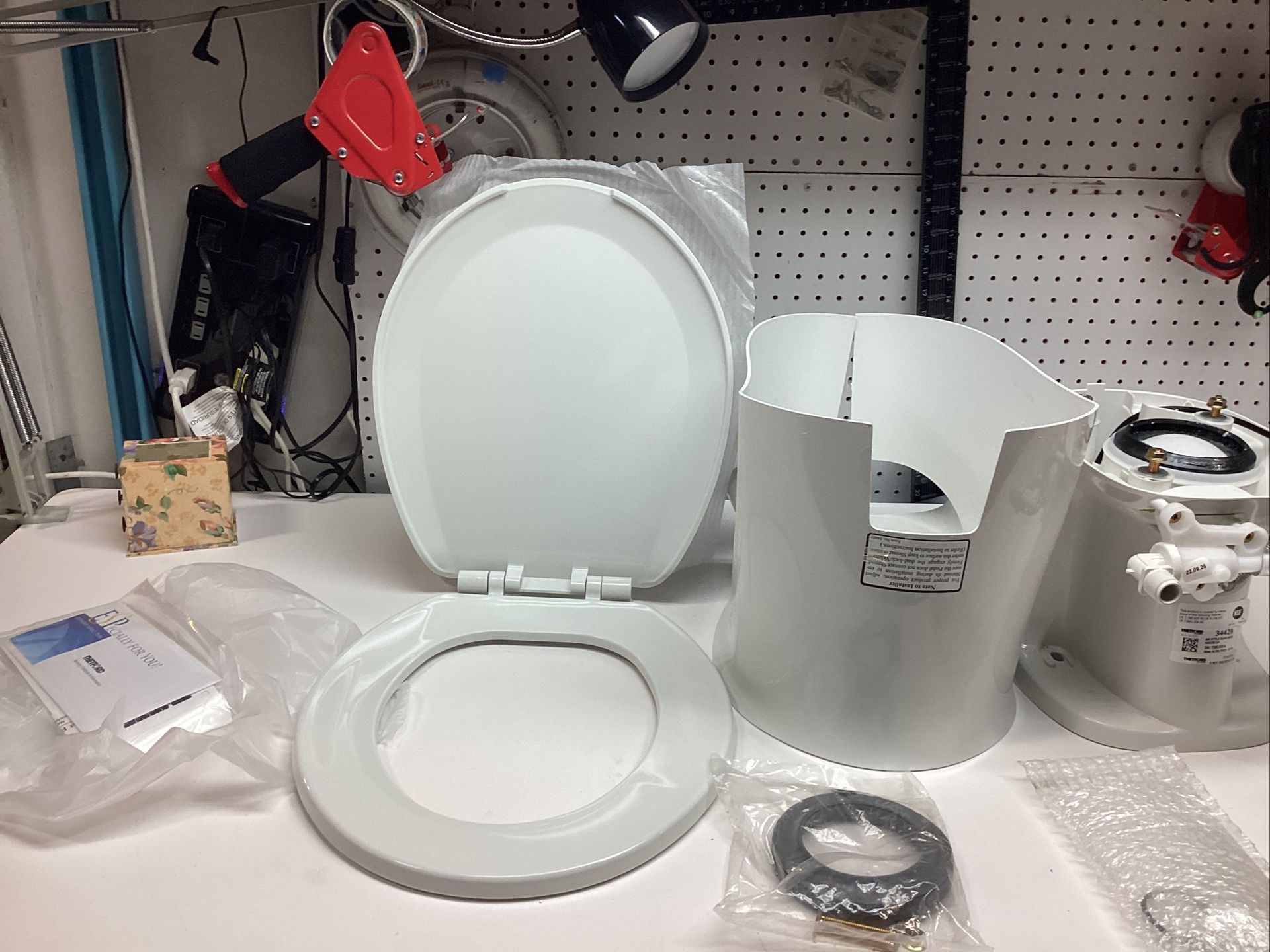 Thetford 34429 Rv Toilet Trailer Aqua Magic Style Plus Toilet High