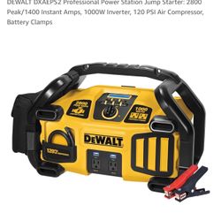 DEWALT DXAEPS2 Professional Power Station Jump Starter: