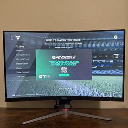 Curved Gaming Monitor 27” AOC