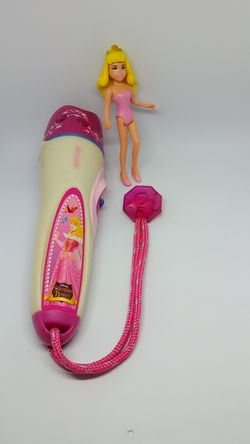 Sleeping Beauty 3.58 Inch Doll & Sleeping Beauty Energizer Flashlight