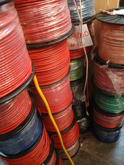 New Wire Cable #12 Stranded $95 Each One 