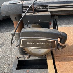 Radial Arm Saw Craftsman 10 “