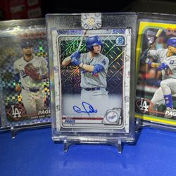 2022 Bowman Chrome Mega Andy Pages $300 Auto 