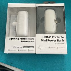 Lightning Portable Mini Power Bank 