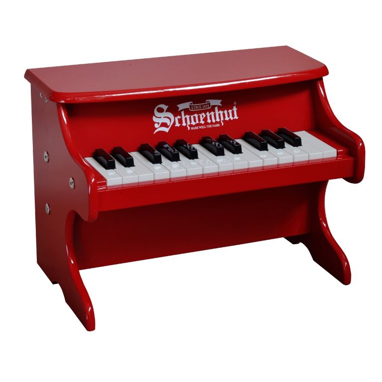 SCHOENHUT Mini Red 25 Keys children wooden Piano