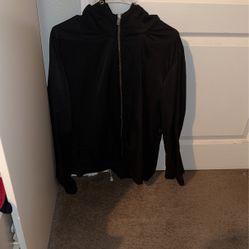 Black windbreaker/jacket 