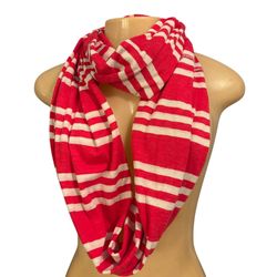 Old Navy Fashion Women's Soft Jersey Stripe Pattern Infinity Scarf