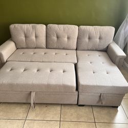 Brand New Recliner Sofa Bed / Sofa Seccional Cama Nuevo a Estrenar … Fast 🚚