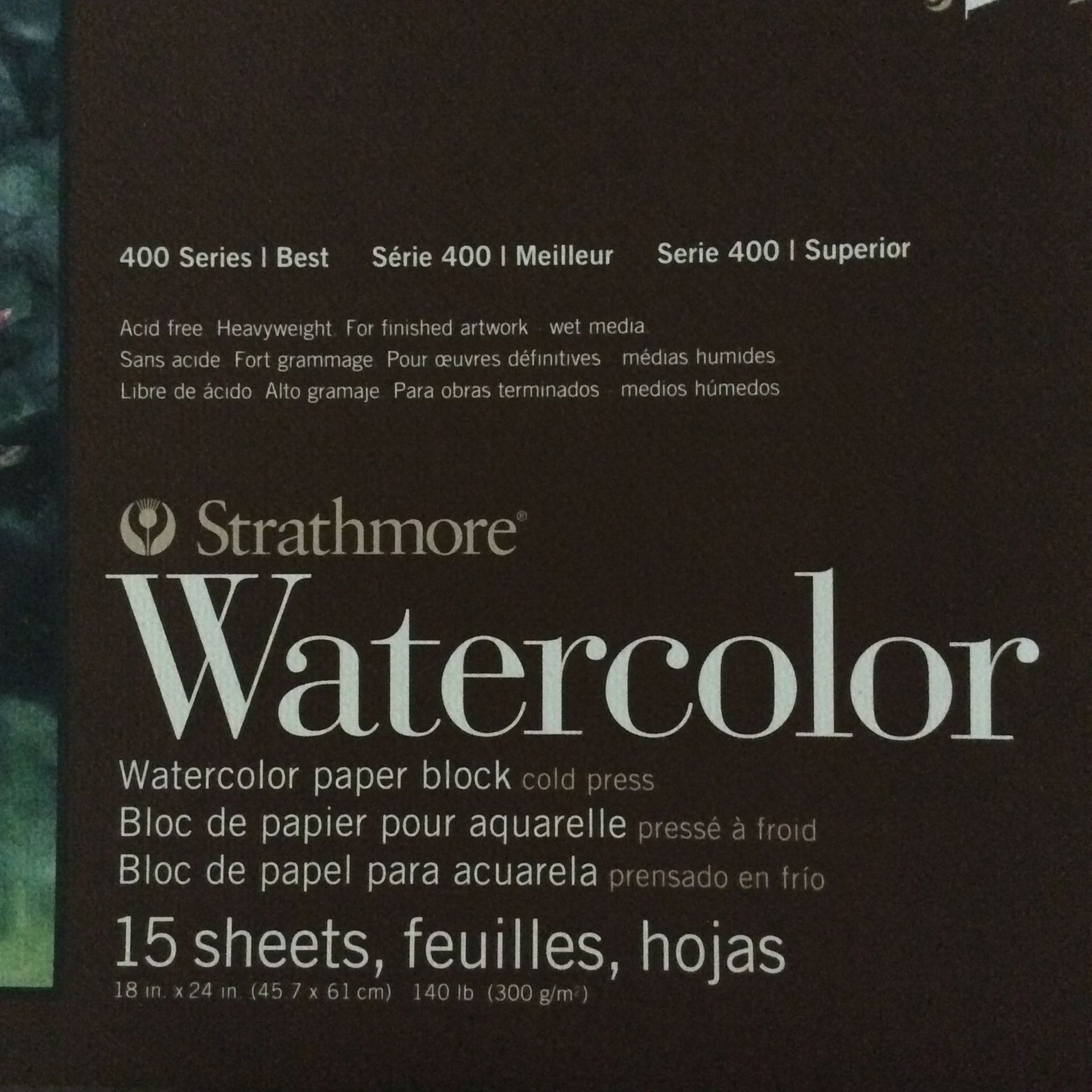 Strathmore watercolor 15 sheets, brand new perfect condition. 18” x 24”. Quantity 6 $80 total. Or $20 each.