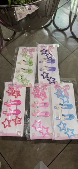 Hello kitty hair clips