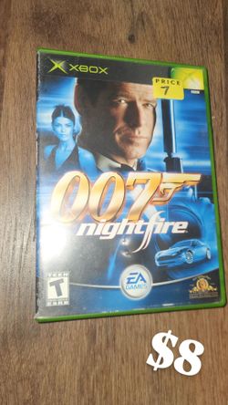 007 Nightfire Original Xbox Game