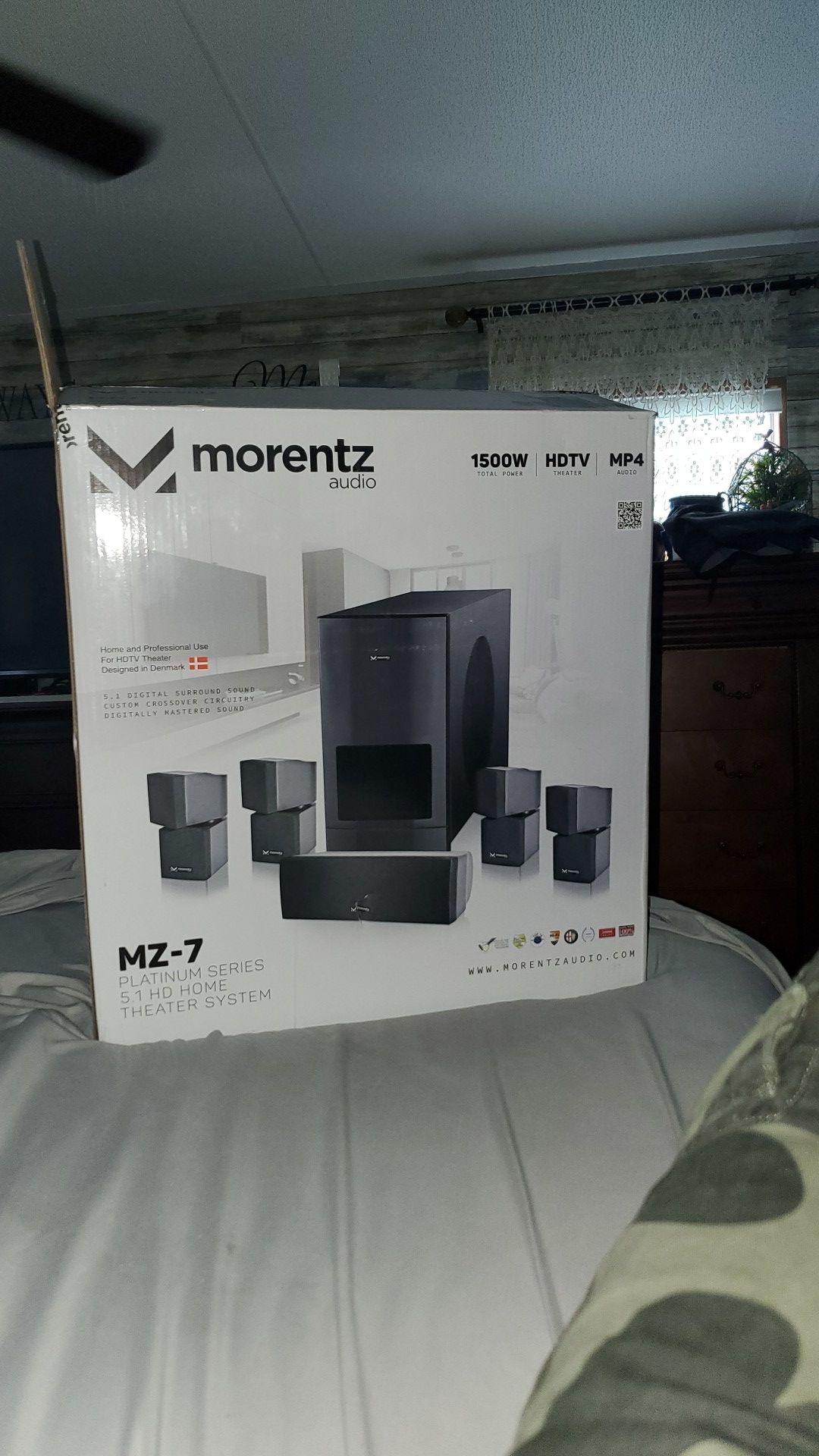 Morentz audio platinum series home theater system