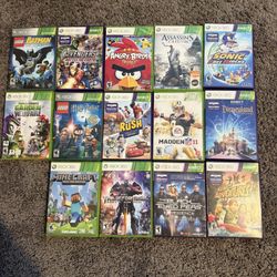 Xbox 360 Video Game Discs