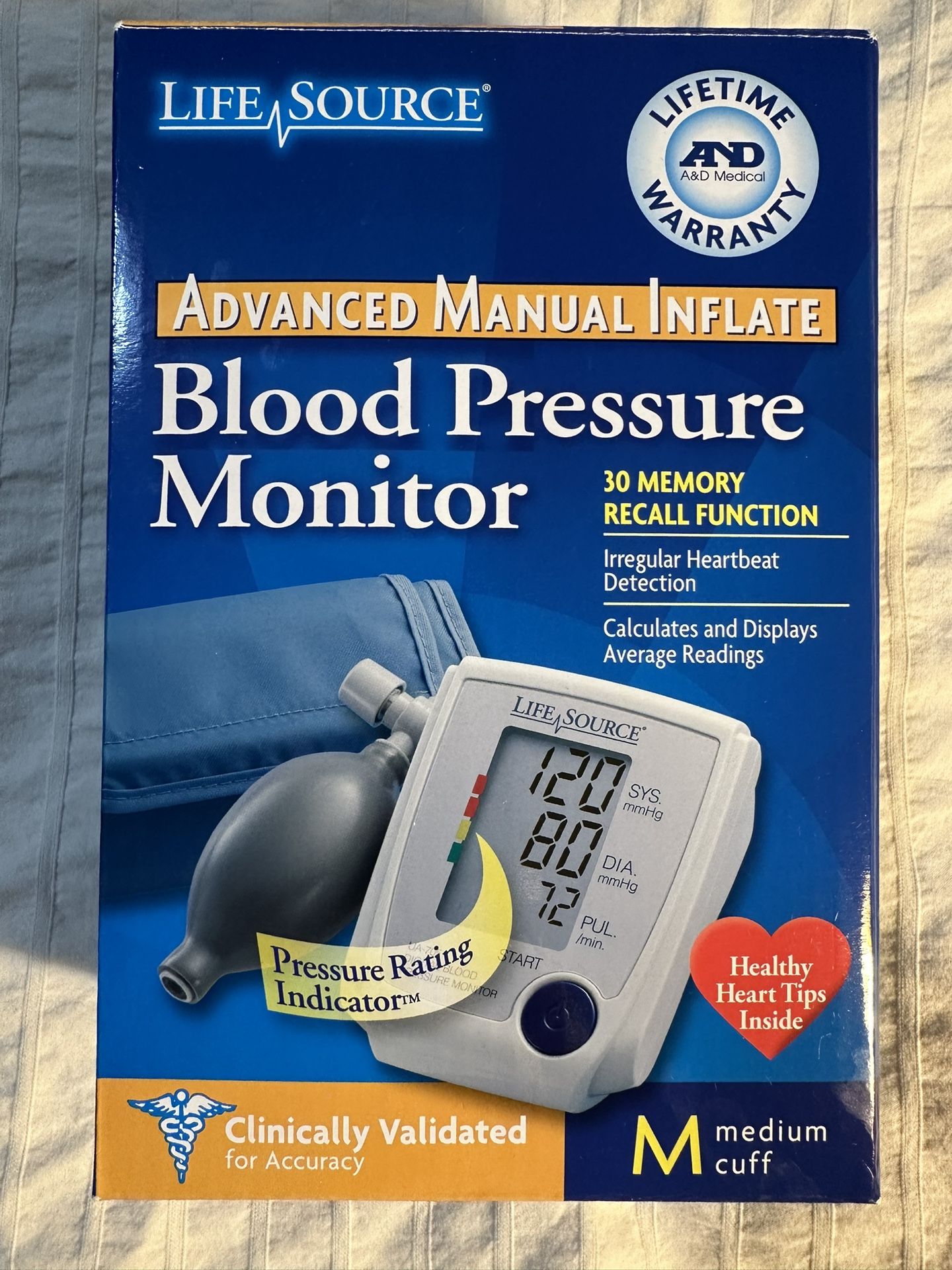 Lifesource Blood Pressure Monitor