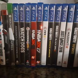 Ps4,ps3,xbox one Games