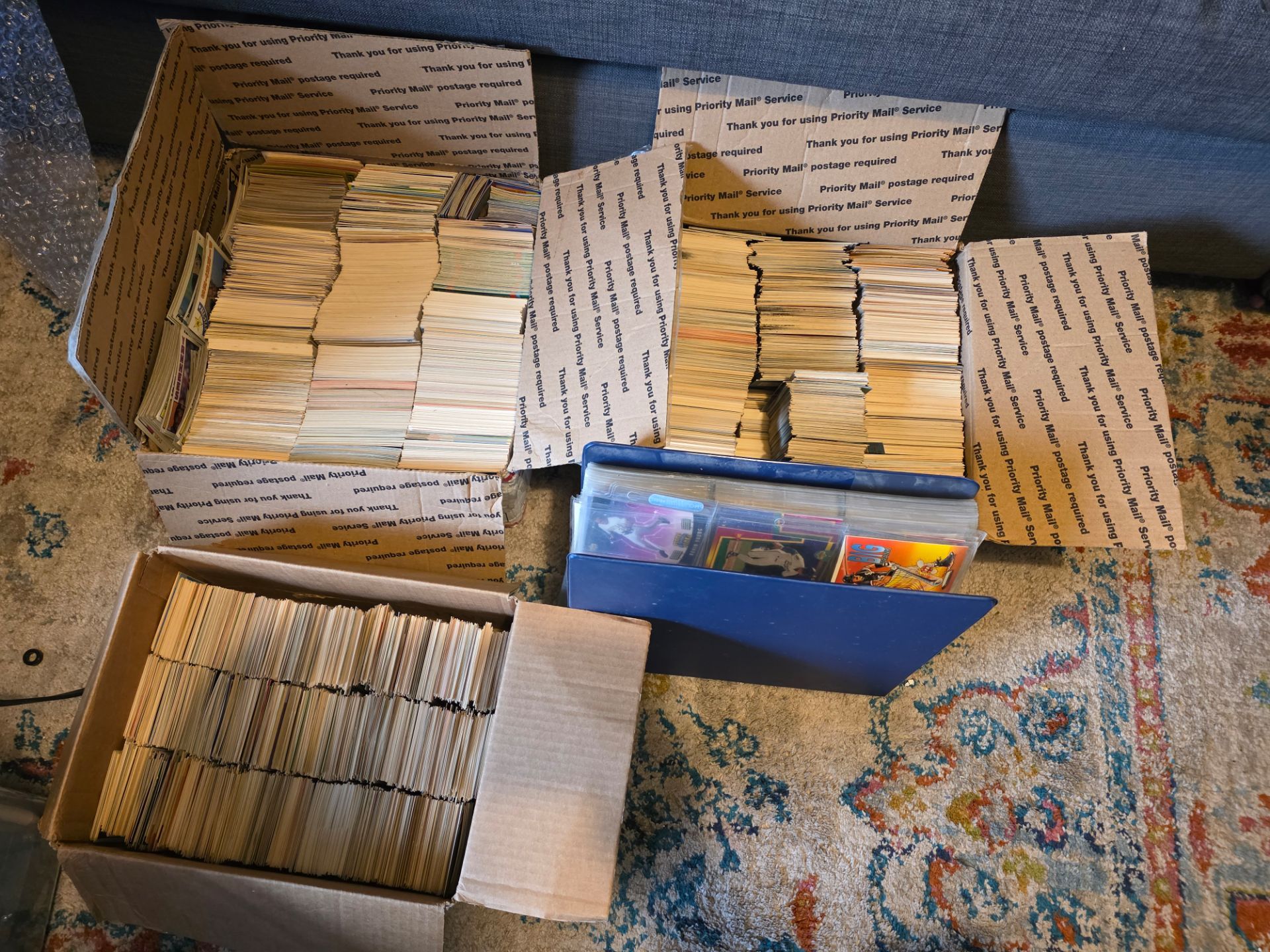 Bulk Baseball Cards - Topps, Donruss, Leaf, Upper Deck, etc. 50 pounds