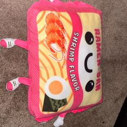 Ramen Maruchan Shrimp Flavor Plushie 