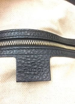 Gucci Black Leather Purse