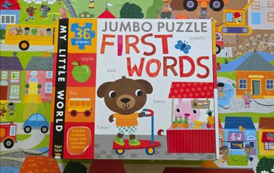 36 piece Jumbo puzzle - First Words